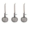 Iittala Joulukoristeet|Pääsiäiskoristeet^lasiomena Ø6 cm 3-pack, Harmaa