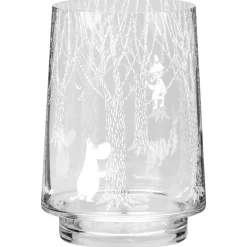 Muurla Kynttilälyhdyt & Kynttilävadit^In the Woods -kynttilälyhty/maljakko 20 cm, Kirkas-valkoinen