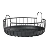 Zone Denmark Säilytyskorit^Inu kori Ø38x18 cm, Black