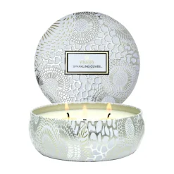 Voluspa Tuoksukynttilät & Tuoksutikut^Japonica 3-wick Tin -tuoksukynttilä 40 tuntia, Sparkling Cuvée