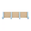 Design Letters Vaatelineet & Henkarit^Jay vaaterekki 4 koukkua, Beige-light blue