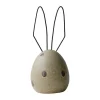 DBKD Pääsiäiskoristeet^Jänis pääsiäiskoriste H18 cm, Beige dot