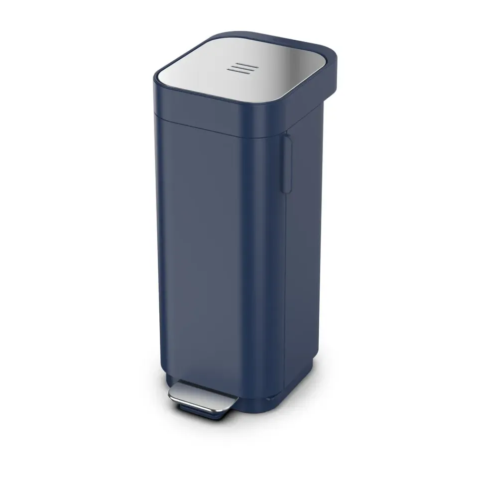 Joseph Joseph Poljinämpärit^Porta poljettava roskis 40 L, Keskiyön sininen
