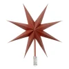 Broste Copenhagen Joulukoristeet^Joulutähti Ø30 cm, Pompeian red