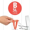 Brabantia Poljinämpärit^Jätepussit B, 5L 20 pussia/rulla, 5 L