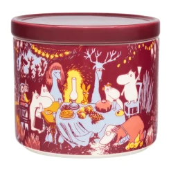 Moomin Arabia Joulukoristeet^Juhlahetket mumin purkki, 11xØ12,5 70 cl