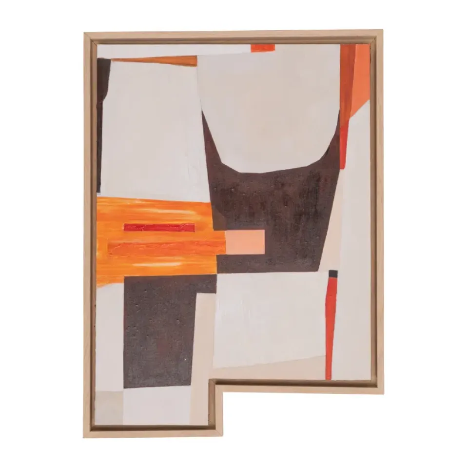 URBAN NATURE CULTURE Seinäkoristeet^Julio seinäkoriste 54,4x74,4 cm., Monivärinen