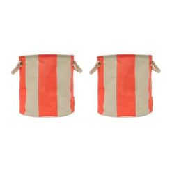 OYOY Säilytyskorit^Kara säilytyskori medium Ø32x32 cm 2-pack., Cherry Red