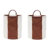 OYOY Säilytyskorit^Kara säilytyskori small Ø18x22 cm 2-pack, Muskottipähkinä
