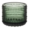 Iittala Kynttilälyhdyt & Kynttilävadit^Kastehelmi kynttilälyhty 64 mm, Männynvihreä