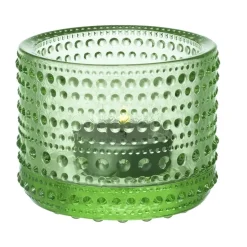 Iittala Kynttilälyhdyt & Kynttilävadit^Kastehelmi kynttilälyhty 64 mm, omenanvihreä