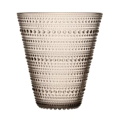 Iittala Maljakot^Kastehelmi maljakko, Pellava