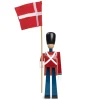 Kay Bojesen Denmark Puuhahmot^Kay Bojesen -lipunkantaja kangaslipulla, 29,5 cm