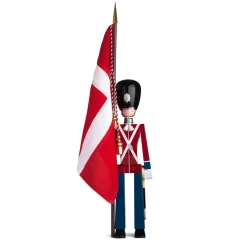 Kay Bojesen Denmark Puuhahmot^Kay Bojesen -lipunkantaja kangaslipulla, 50 cm