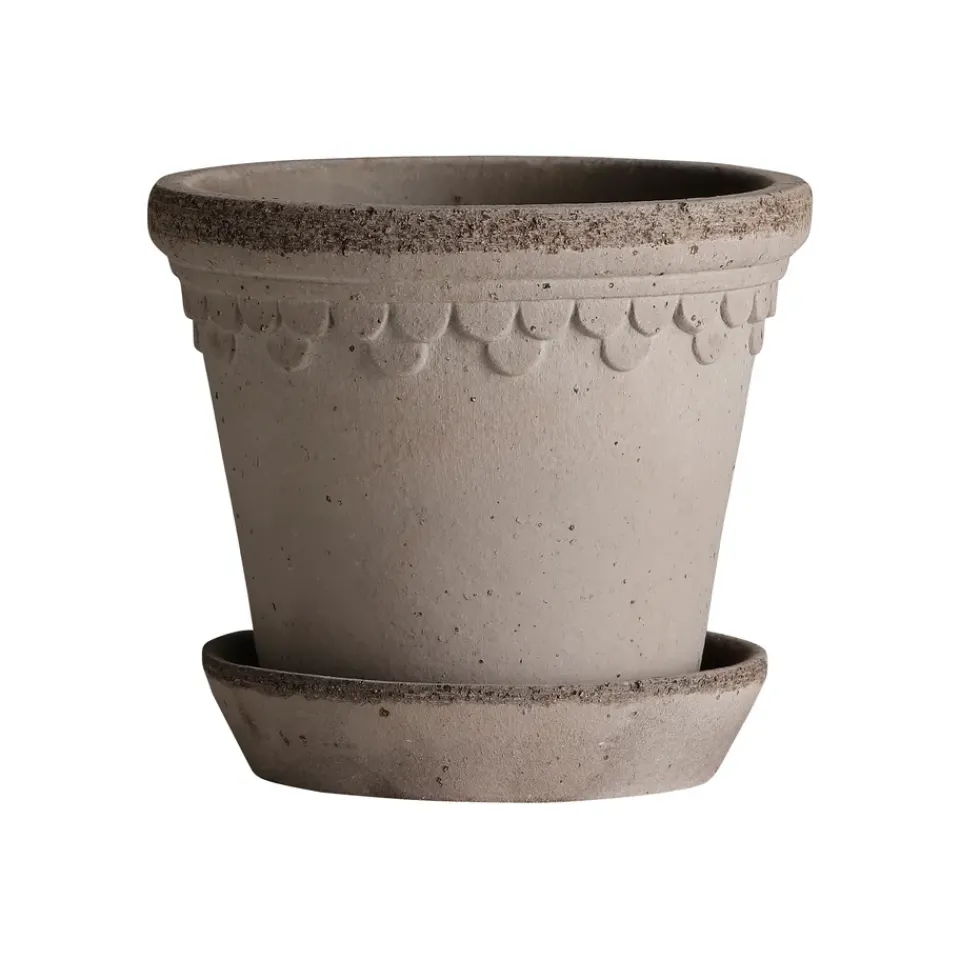Bergs Potter Ruukut^Københavner ruukku Ø10 cm, Harmaa