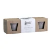 Bergs Potter Ruukut^Københavner ruukku Ø10 cm 3-pack., Harmaa