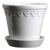 Bergs Potter Ruukut^Københavner ruukku lasitettu Ø12 cm, Mineral White