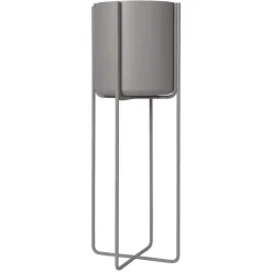 Blomus Ruukut^Kena jalallinen ruukku M k80,5 cm Ø29 cm, Steel gray (tummanharmaa)