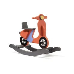 Kid's Concept Lastenhuoneen Sisustus|Lastenhuoneen Sisustus^Kid's Base -skootterikeinu, Ruoste