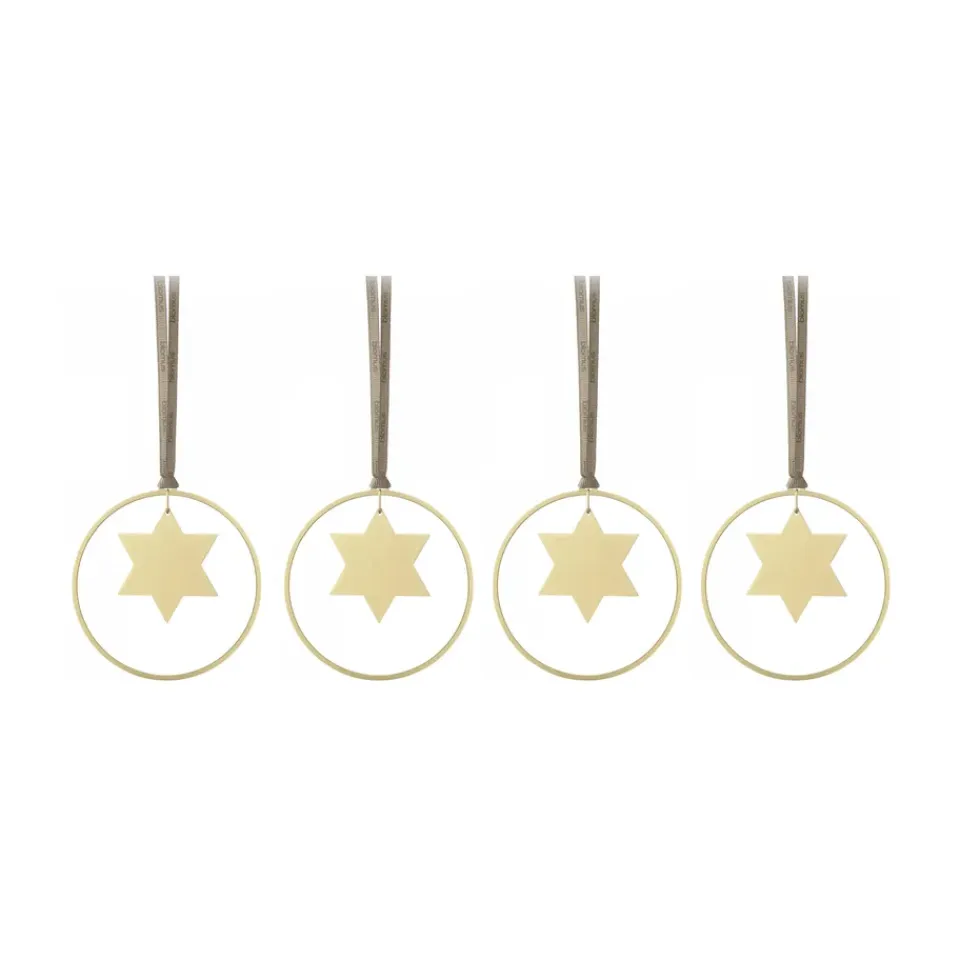 Blomus Joulukoristeet^KITAI joulukoriste 8,5 cm 4-pakkaus, Stars