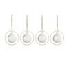 Blomus Joulukoristeet^KITAI joulukuusenpallo 8,5 cm 4-pakkaus, Clear