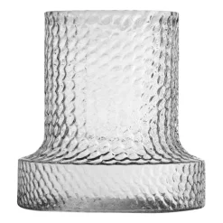 Skrufs Glasbruk Maljakot^Kolonn lasimaljakko, 30 cm