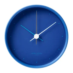 Georg Jensen Seinäkellot^Koppel seinäkello Ø10 cm, Iconic blue