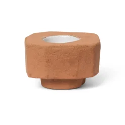 Ferm Living Kynttilänjalat & Kyntteliköt^Kurinu kynttilänjalka, Terracotta