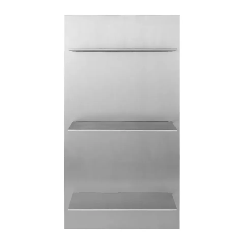 Ferm Living Hyllyt & Hyllyjärjestelmät^Lager seinähylly triple small, Aluminium