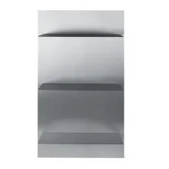 Ferm Living Hyllyt & Hyllyjärjestelmät^Lager seinähylly triple 55x100 cm, Aluminium