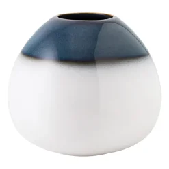 Villeroy & Boch Maljakot^Lave Home egg-shaped maljakko 13 cm, Sininen-valkoinen