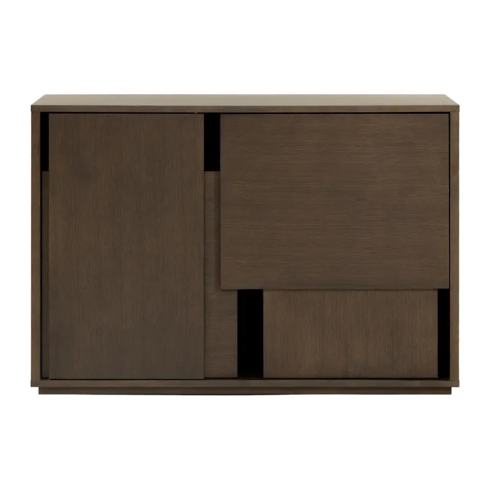 Design House Stockholm Senkit & Sivupöydät^Layer senkki, Tumma tammi, 120×82 cm