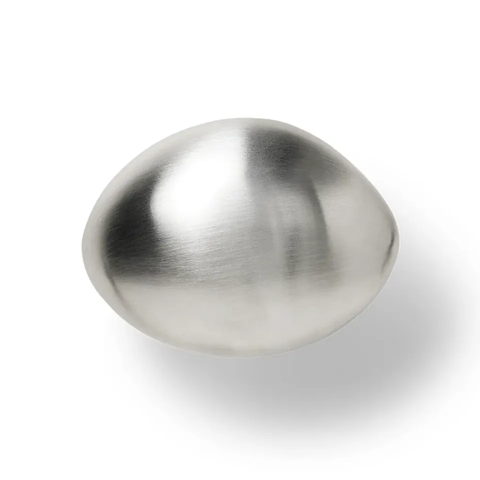 Ferm Living Koukut & Vaateripustimet^Lemon koukku, Brushed stainless steel