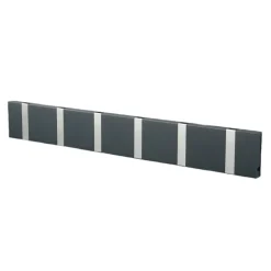 LoCa Koukut & Vaateripustimet^Knax vaatenaulakko 60 cm, antrasiitti-harmaa