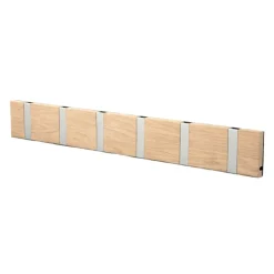 LoCa Koukut & Vaateripustimet^Knax vaatenaulakko 60 cm, kyllästetty tammi-harmaa