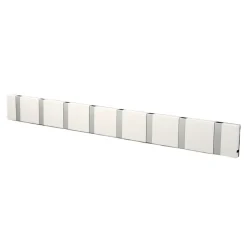 LoCa Vaatelineet & Henkarit^Knax vaatenaulakko 80 cm, valkoinen-harmaa