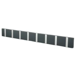 LoCa Vaatelineet & Henkarit^Knax vaatenaulakko 80 cm, antrasiitti-harmaa