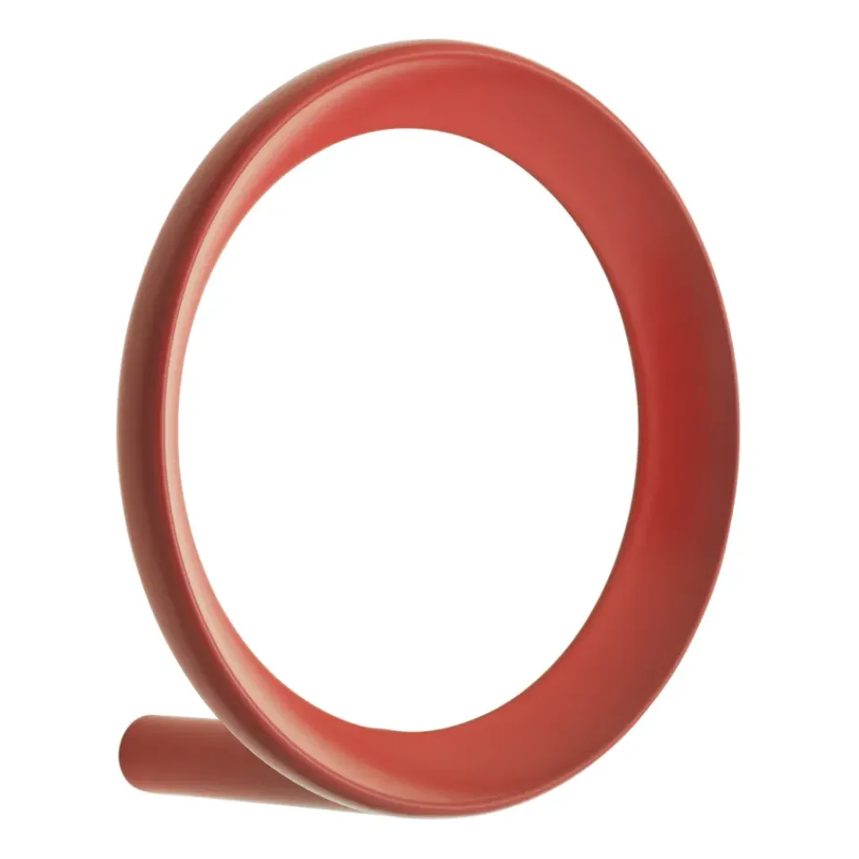 Normann Copenhagen Koukut & Vaateripustimet^Loop koukku medium Ø 7,8 cm, Red