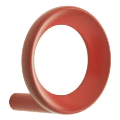 Normann Copenhagen Koukut & Vaateripustimet^Loop koukku small Ø 4,4 cm, Red