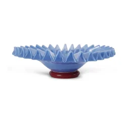 Byon Koristekulhot^Lori kulho L Ø 38 cm, Vaaleansininen-viininpunainen