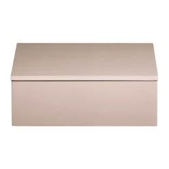 Mojoo Laatikot & Rasiat^Lux lakkattu säilytyslaatikko 19x19x7 cm, Powder rose