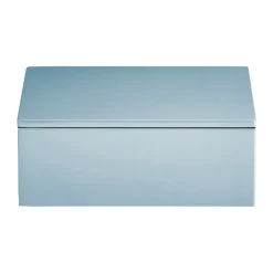 Mojoo Laatikot & Rasiat^Lux lakkattu säilytyslaatikko 19x19x7 cm, Powder blue
