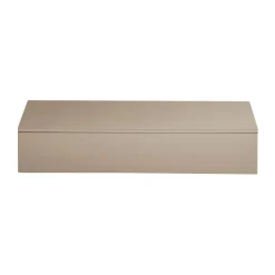 Mojoo Laatikot & Rasiat^Lux-lakattu säilytyslaatikko 38x19x7 cm, Fawn