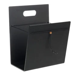 LIND DNA Lehtitelineet^Magazine Holder Nupo, M, Black-anthracite