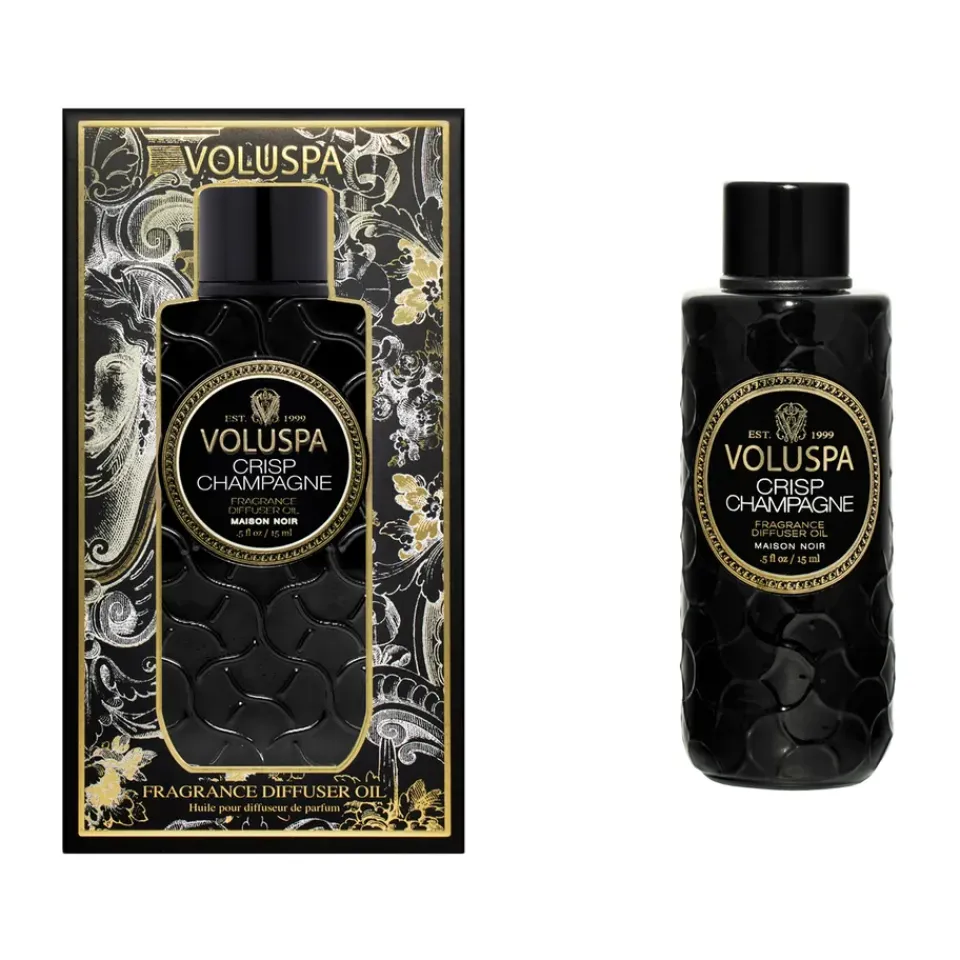 Voluspa Tuoksukynttilät & Tuoksutikut^Maison Noir Ultrasonic Diffuser Oil 15 ml, Crisp Champagne