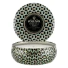 Voluspa Tuoksukynttilät & Tuoksutikut^Maison Noir 3-wick Tin tuoksukynttilä 40 tuntia, French Linen