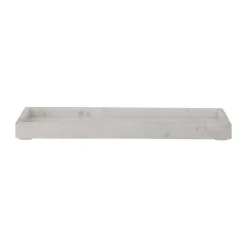 Bloomingville Kodinsisustusta Ja Yksityiskohtia|Koristetarjottimet^Majsa koristetarjotin 18x38 cm, White marble