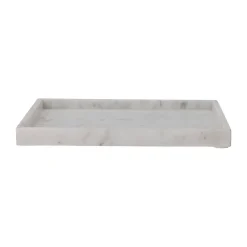 Bloomingville Kodinsisustusta Ja Yksityiskohtia|Koristetarjottimet^Majsa koristetarjotin 35x35 cm, White marble