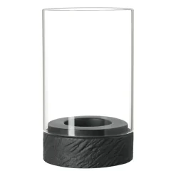 Villeroy & Boch Kynttilälyhdyt & Kynttilävadit^Manufacture Rock Home Hurricane -kynttilälyhty S, Musta