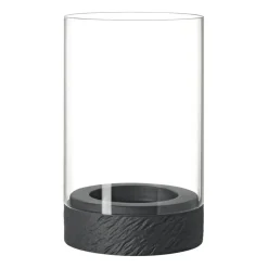 Villeroy & Boch Kynttilälyhdyt & Kynttilävadit^Manufacture Rock Home Hurricane -kynttilälyhty M, Musta
